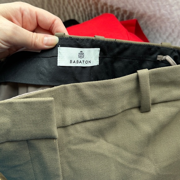 NWT Aritzia Babaton Agency Wool Trouser in color shiitake - Picture 2 of 11